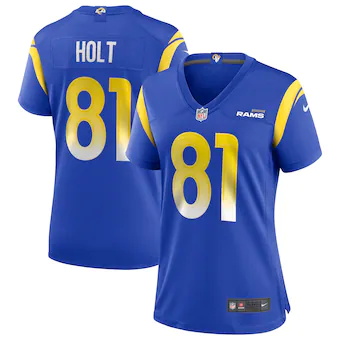 womens nike torry holt royal los angeles rams game retired 
